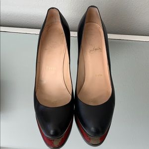 Christian Louboutin Black Stiletto Heel